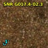 SNR G017.4-02.3