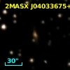 2MASX J04033675+6240378