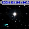 CCDM J04108+6022AB