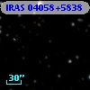 IRAS 04058+5838