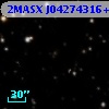 2MASX J04274316+5719329