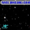 NVSS J041106+584934