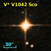 V* V1042 Sco