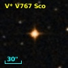 V* V767 Sco