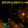 [KC97c] G017.1+00.8