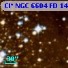 Cl* NGC 6604     FD      14