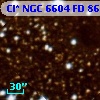 Cl* NGC 6604     FD      86