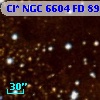 Cl* NGC 6604     FD      89