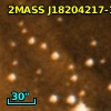 2MASS J18204217-1349158