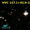 HVC 157.1+02.9-186