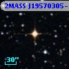 2MASS J19570305-1059536