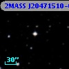 2MASS J20471510-0848304