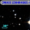 2MASS J20484165-0848427