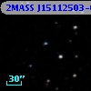 2MASS J15112503-0643097