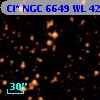 Cl* NGC 6649     WL     424
