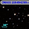 2MASS J18494299+4549178