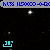 NVSS J150033-042601