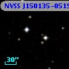 NVSS J150135-051937