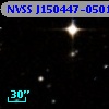 NVSS J150447-050133