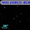 NVSS J150525-053623