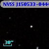 NVSS J150533-044400