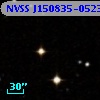 NVSS J150835-052359