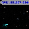 NVSS J151007-050421