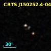 2MASS J15025256-0435556