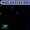 NVSS J151314-045522