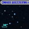 2MASS J15225798-0445373
