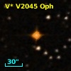 V* V2045 Oph