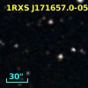 1RXS J171657.0-053418