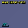 IRAS 18243-0722