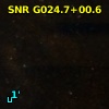 SNR G024.7+00.6