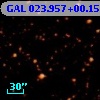 GAL 023.957+00.152