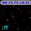 OH  23.75  +0.21