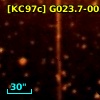 [KC97c] G023.7-00.2
