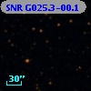 SNR G025.3-00.1