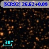 [SCR92]  26.62+0.08