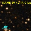 NAME W 42 IR CLUSTER