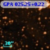 GPA 025.25+0.22