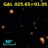 GAL 025.65+01.05