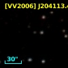 [VV2006] J204113.4-060158