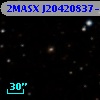 2MASX J20420837-0500168