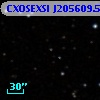 CXOSEXSI J205609.5-043728