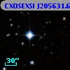 CXOSEXSI J205631.6-044009