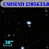 CXOSEXSI J205633.0-042649