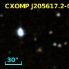 CXOSEXSI J205617.1-044155