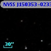 NVSS J150353-023329
