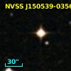 NVSS J150539-035611